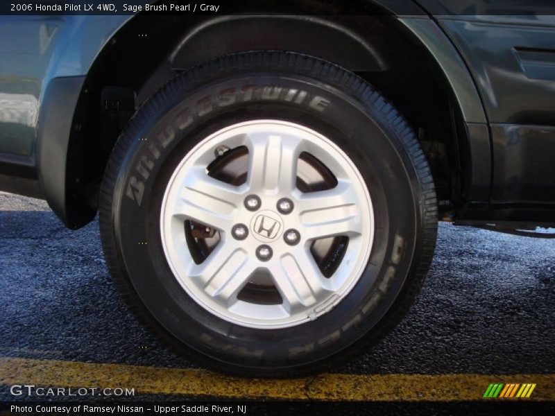 Sage Brush Pearl / Gray 2006 Honda Pilot LX 4WD
