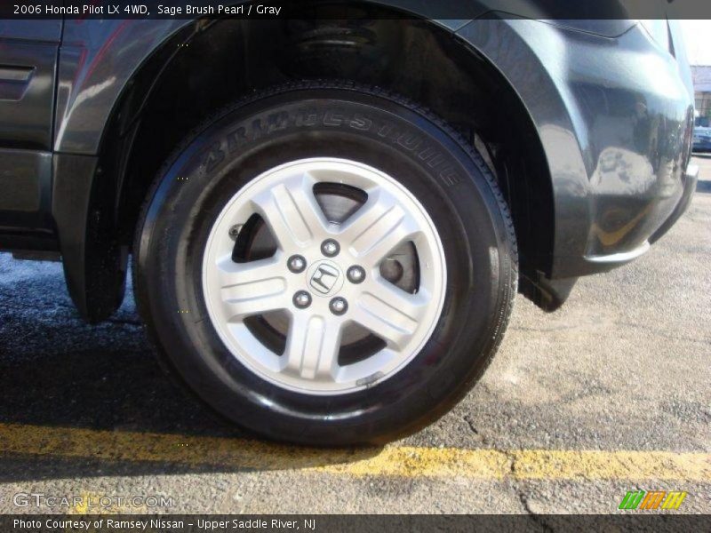 Sage Brush Pearl / Gray 2006 Honda Pilot LX 4WD