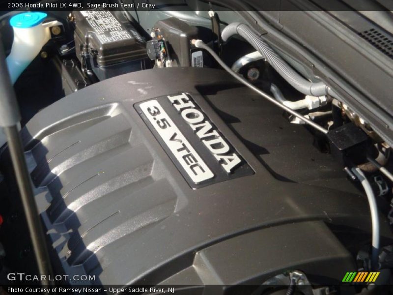 Sage Brush Pearl / Gray 2006 Honda Pilot LX 4WD