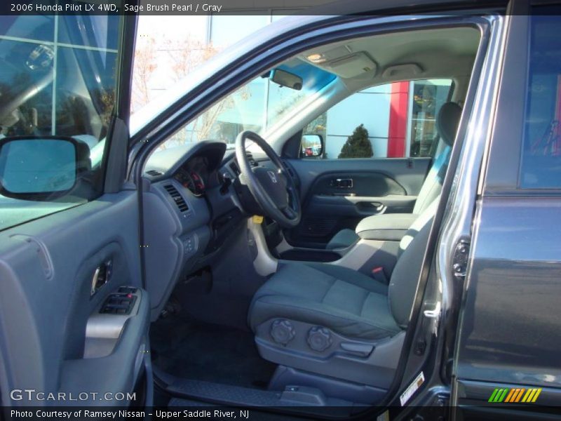 Sage Brush Pearl / Gray 2006 Honda Pilot LX 4WD