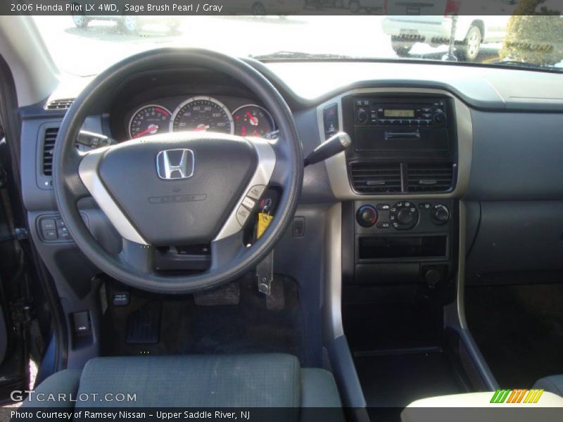 Sage Brush Pearl / Gray 2006 Honda Pilot LX 4WD