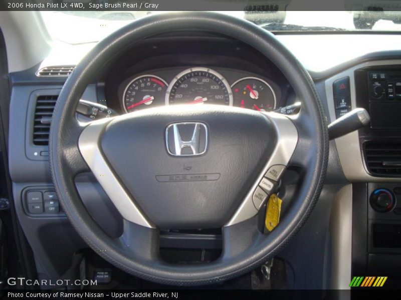 Sage Brush Pearl / Gray 2006 Honda Pilot LX 4WD