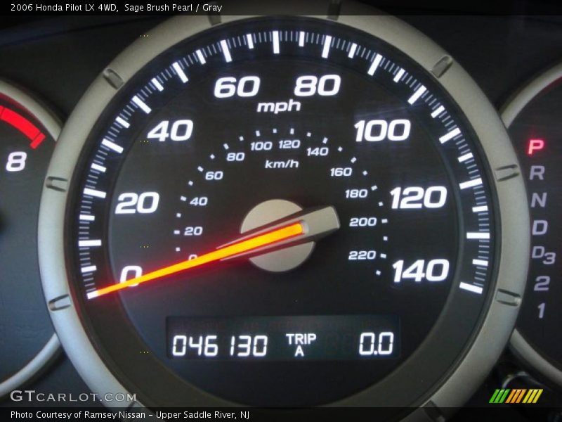 Sage Brush Pearl / Gray 2006 Honda Pilot LX 4WD