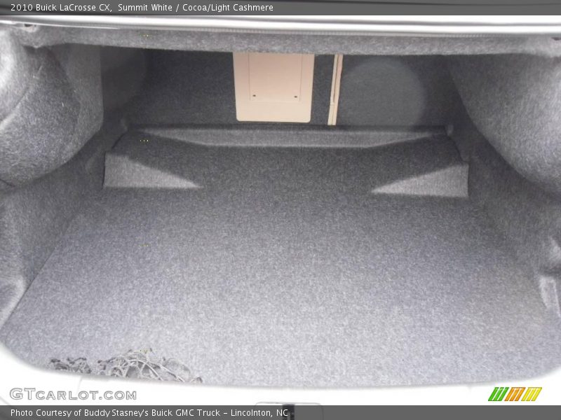 Summit White / Cocoa/Light Cashmere 2010 Buick LaCrosse CX