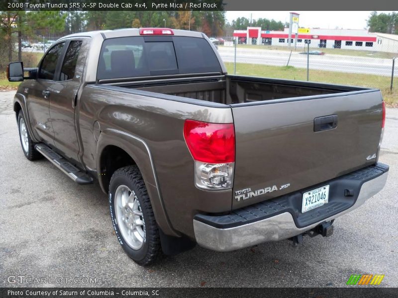 Pyrite Mica / Red Rock 2008 Toyota Tundra SR5 X-SP Double Cab 4x4