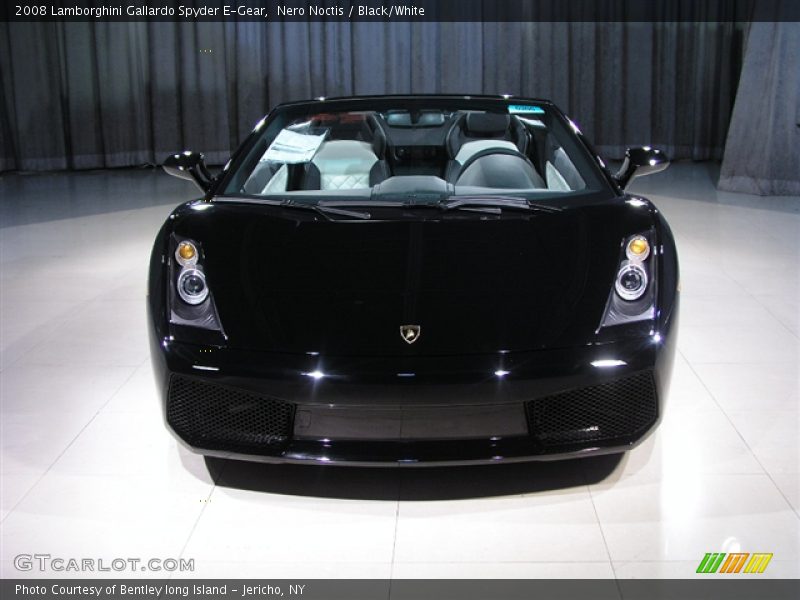 Nero Noctis / Black/White 2008 Lamborghini Gallardo Spyder E-Gear