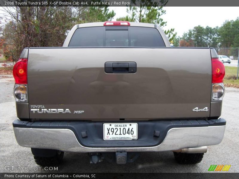 Pyrite Mica / Red Rock 2008 Toyota Tundra SR5 X-SP Double Cab 4x4