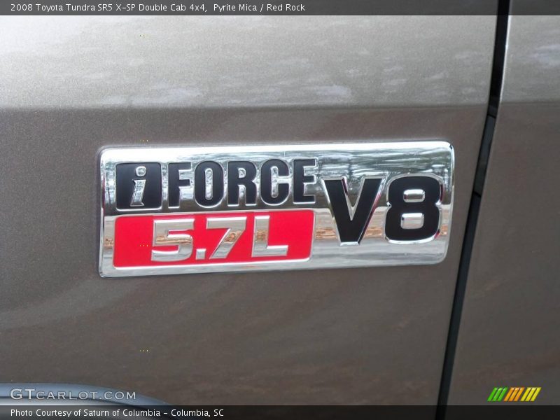 Pyrite Mica / Red Rock 2008 Toyota Tundra SR5 X-SP Double Cab 4x4