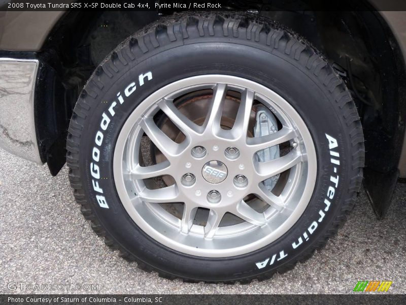 Pyrite Mica / Red Rock 2008 Toyota Tundra SR5 X-SP Double Cab 4x4