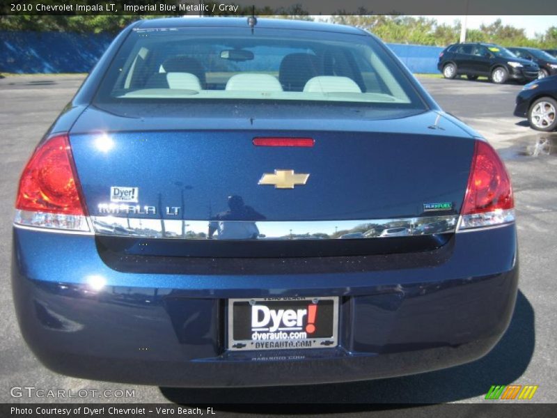 Imperial Blue Metallic / Gray 2010 Chevrolet Impala LT