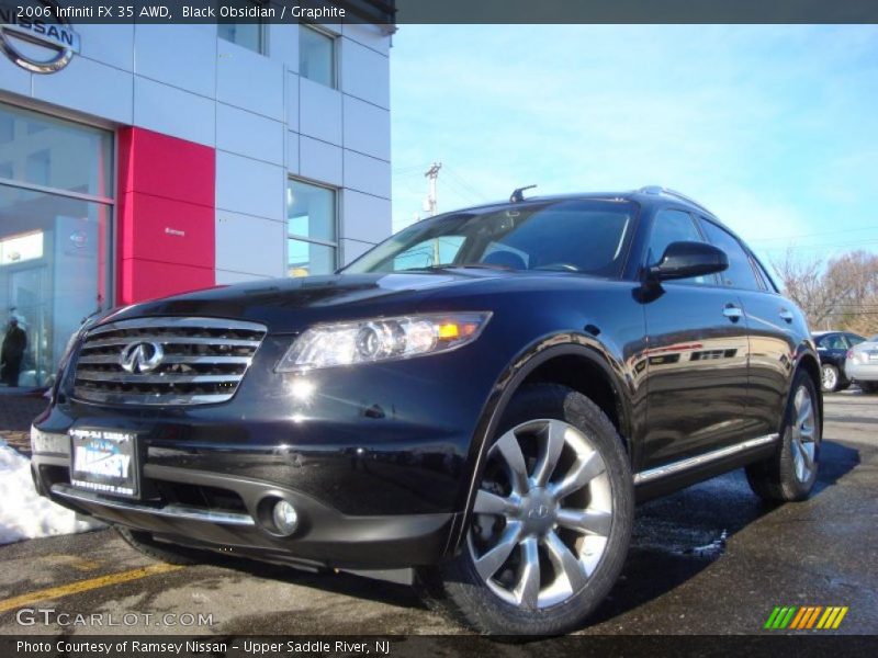 Black Obsidian / Graphite 2006 Infiniti FX 35 AWD