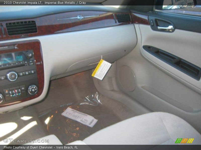 Imperial Blue Metallic / Gray 2010 Chevrolet Impala LT