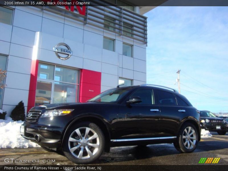 Black Obsidian / Graphite 2006 Infiniti FX 35 AWD