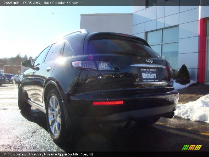 Black Obsidian / Graphite 2006 Infiniti FX 35 AWD