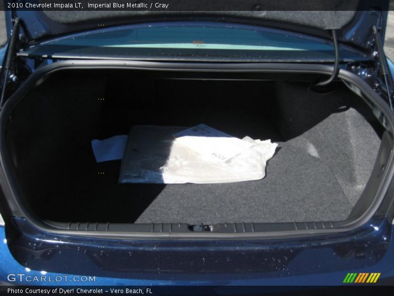 Imperial Blue Metallic / Gray 2010 Chevrolet Impala LT