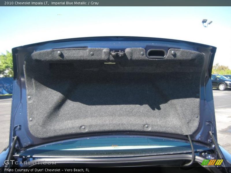 Imperial Blue Metallic / Gray 2010 Chevrolet Impala LT