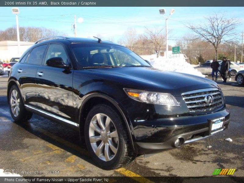 Black Obsidian / Graphite 2006 Infiniti FX 35 AWD
