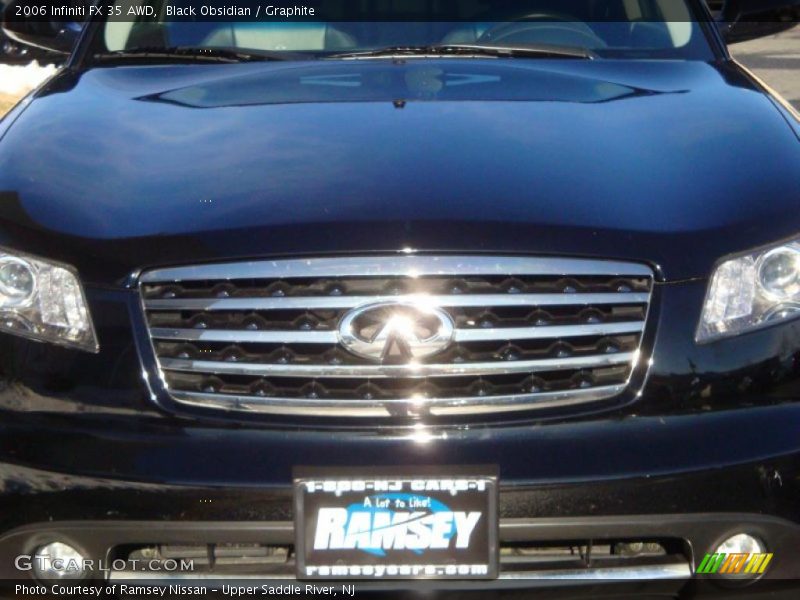 Black Obsidian / Graphite 2006 Infiniti FX 35 AWD