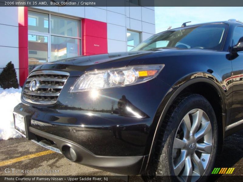 Black Obsidian / Graphite 2006 Infiniti FX 35 AWD