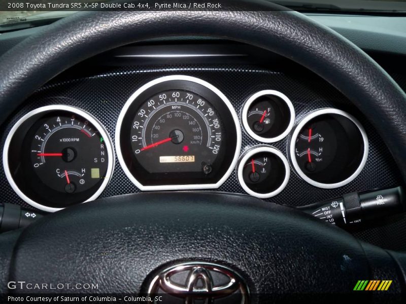 Pyrite Mica / Red Rock 2008 Toyota Tundra SR5 X-SP Double Cab 4x4