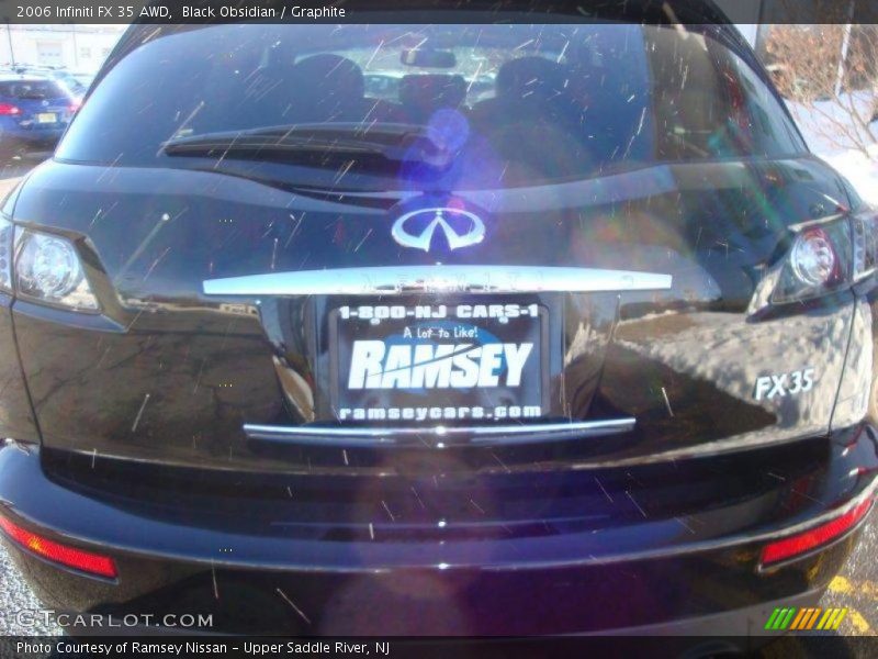 Black Obsidian / Graphite 2006 Infiniti FX 35 AWD