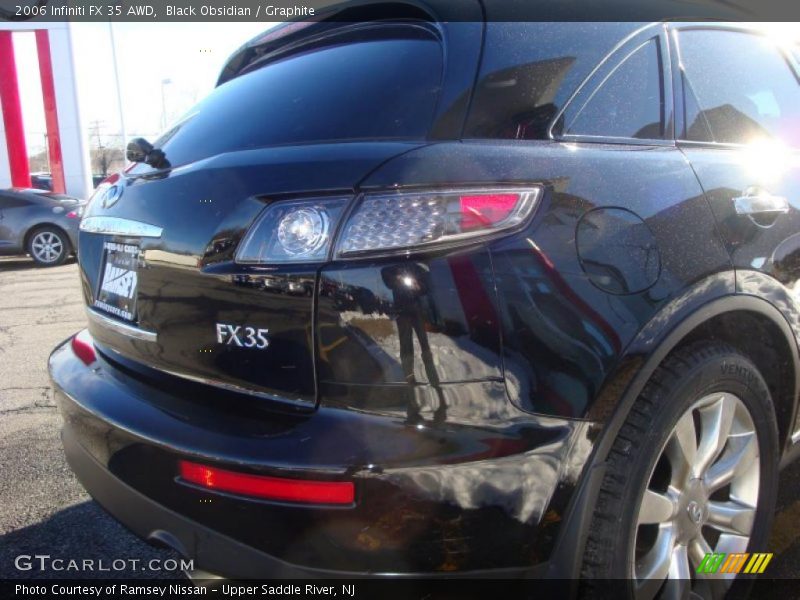 Black Obsidian / Graphite 2006 Infiniti FX 35 AWD