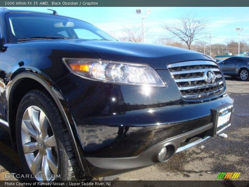Black Obsidian / Graphite 2006 Infiniti FX 35 AWD