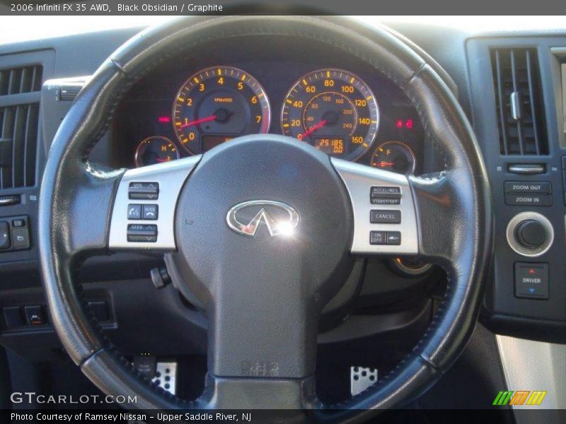 Black Obsidian / Graphite 2006 Infiniti FX 35 AWD