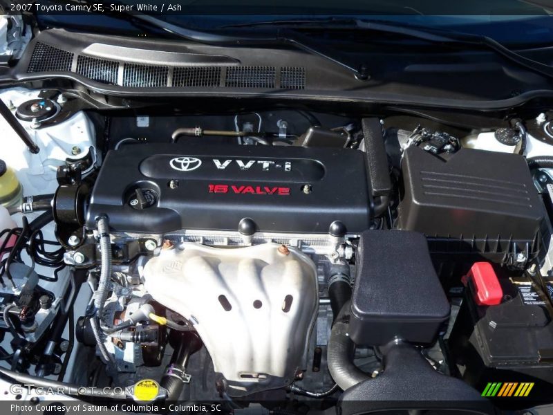 Super White / Ash 2007 Toyota Camry SE
