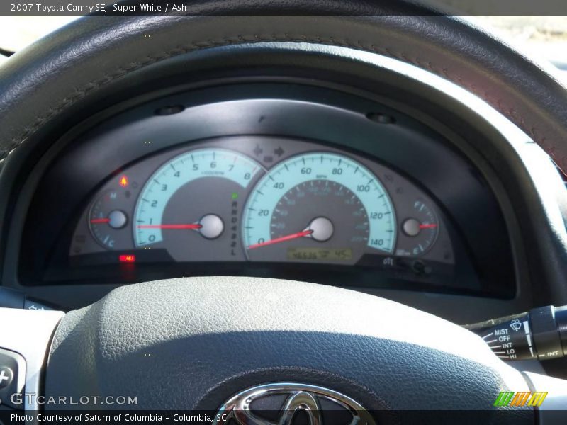 Super White / Ash 2007 Toyota Camry SE