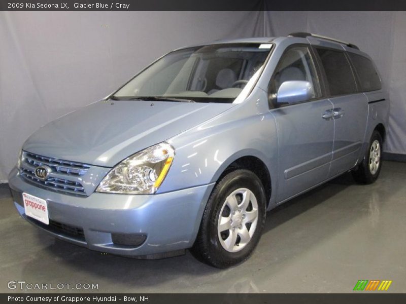 Glacier Blue / Gray 2009 Kia Sedona LX
