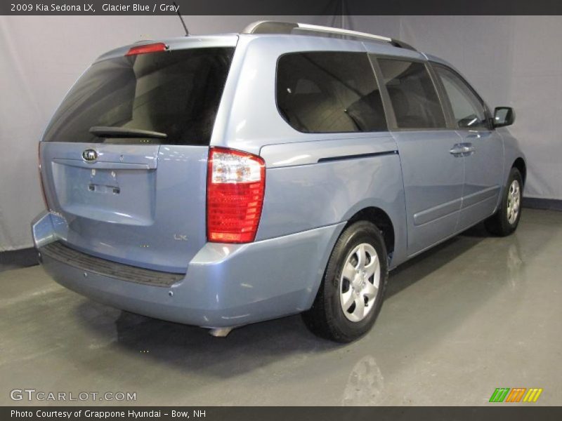 Glacier Blue / Gray 2009 Kia Sedona LX
