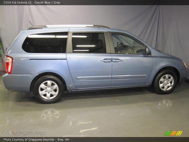 Glacier Blue / Gray 2009 Kia Sedona LX