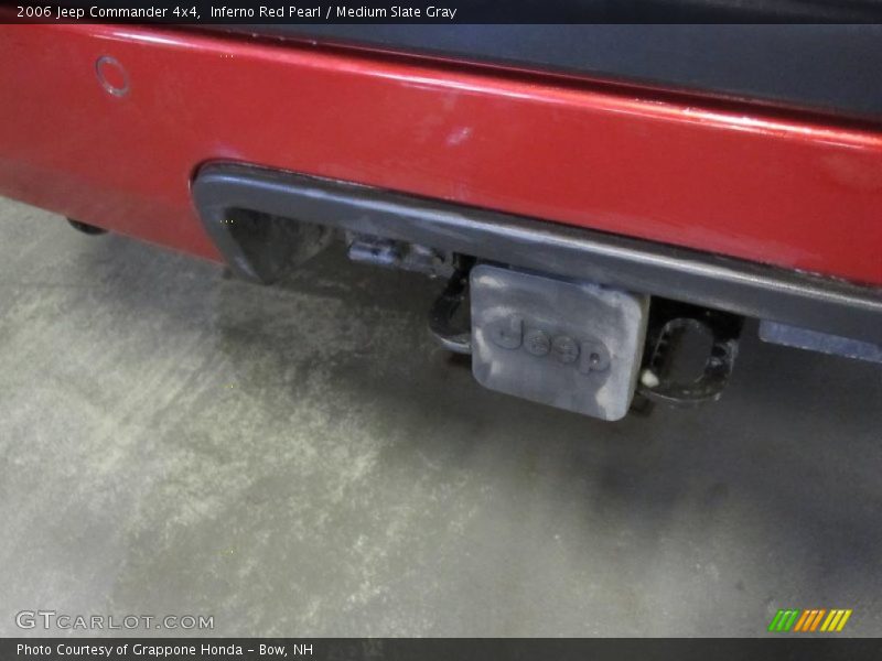 Inferno Red Pearl / Medium Slate Gray 2006 Jeep Commander 4x4