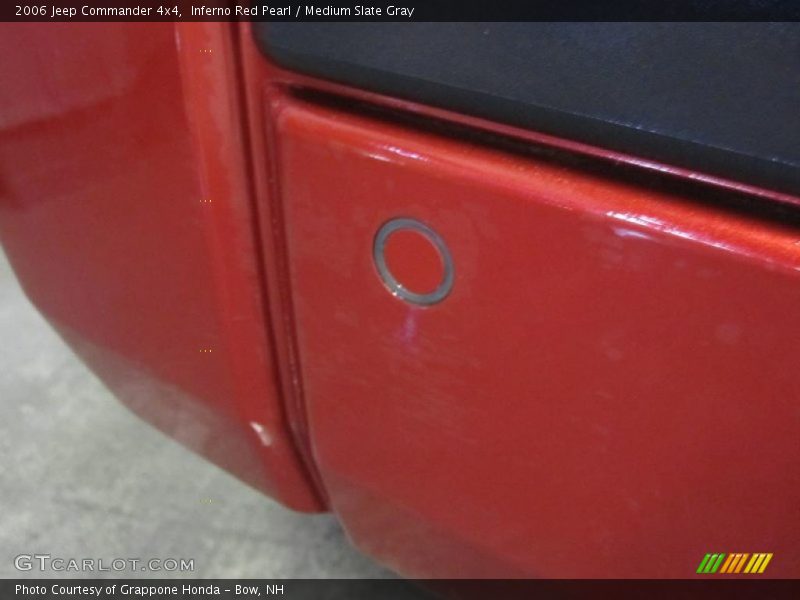Inferno Red Pearl / Medium Slate Gray 2006 Jeep Commander 4x4