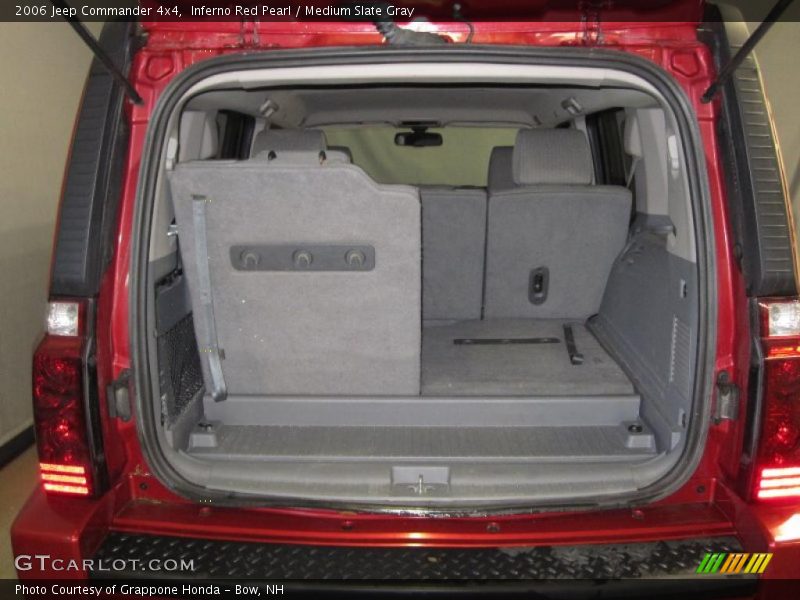 Inferno Red Pearl / Medium Slate Gray 2006 Jeep Commander 4x4