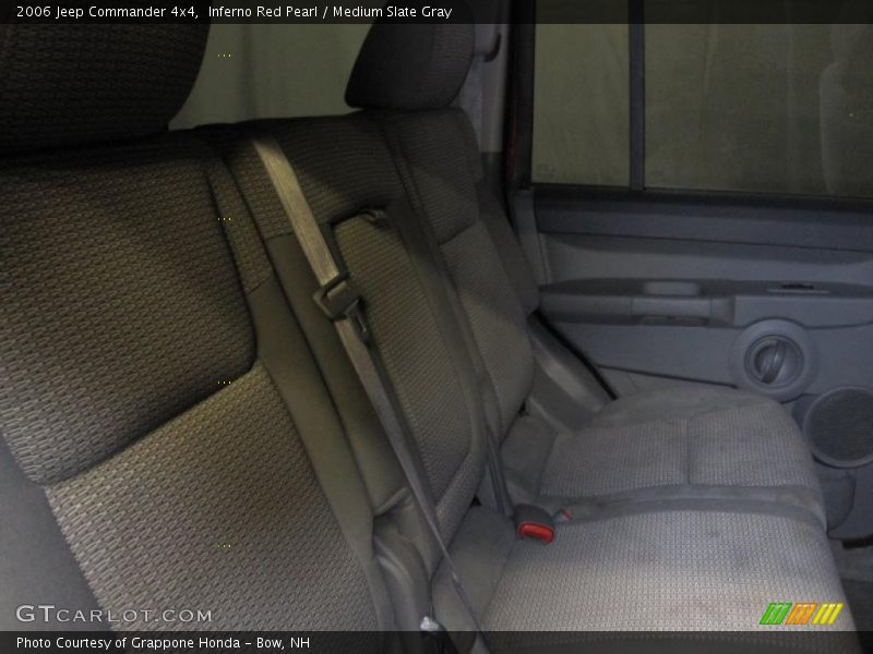 Inferno Red Pearl / Medium Slate Gray 2006 Jeep Commander 4x4