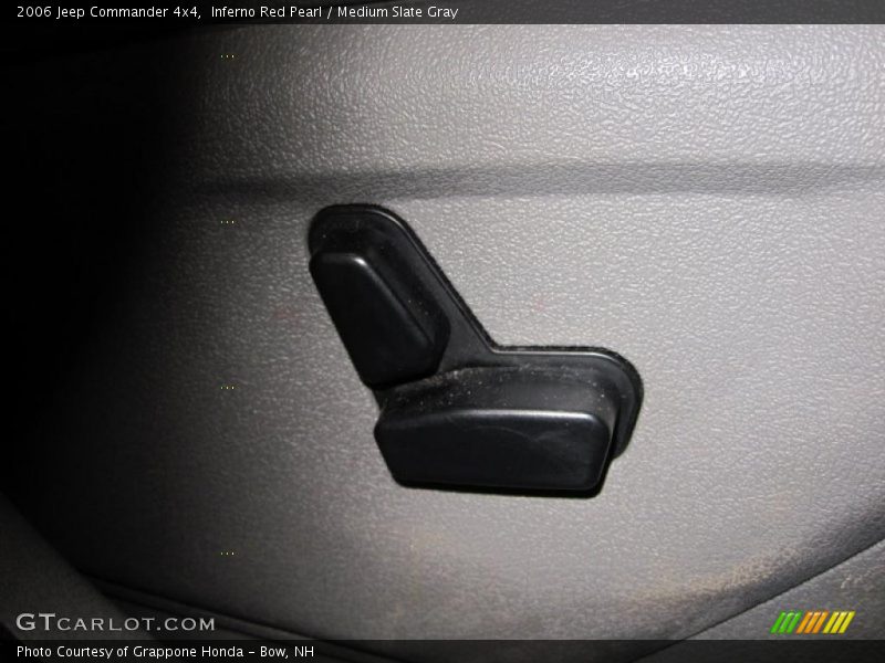 Inferno Red Pearl / Medium Slate Gray 2006 Jeep Commander 4x4