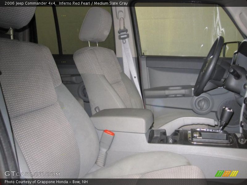 Inferno Red Pearl / Medium Slate Gray 2006 Jeep Commander 4x4