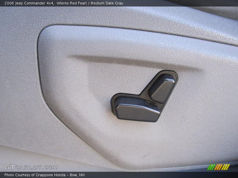 Inferno Red Pearl / Medium Slate Gray 2006 Jeep Commander 4x4