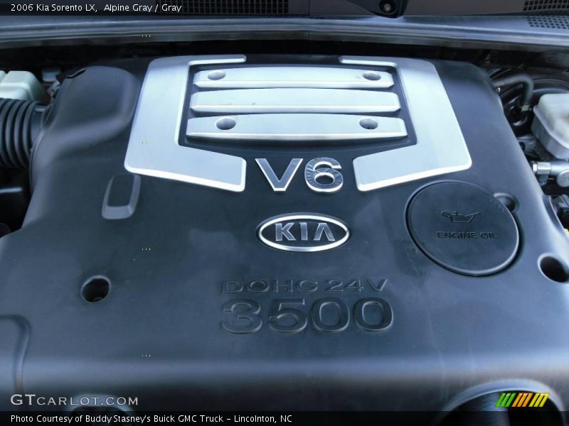 Alpine Gray / Gray 2006 Kia Sorento LX