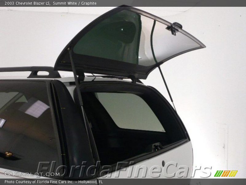 Summit White / Graphite 2003 Chevrolet Blazer LS