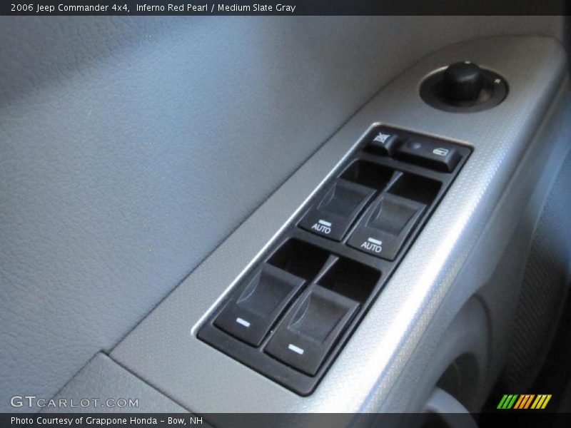 Inferno Red Pearl / Medium Slate Gray 2006 Jeep Commander 4x4