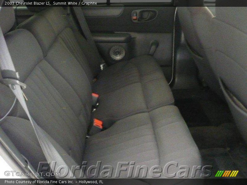 Summit White / Graphite 2003 Chevrolet Blazer LS
