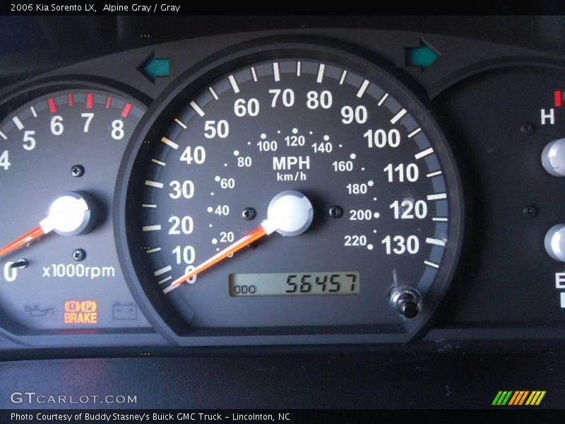 Alpine Gray / Gray 2006 Kia Sorento LX