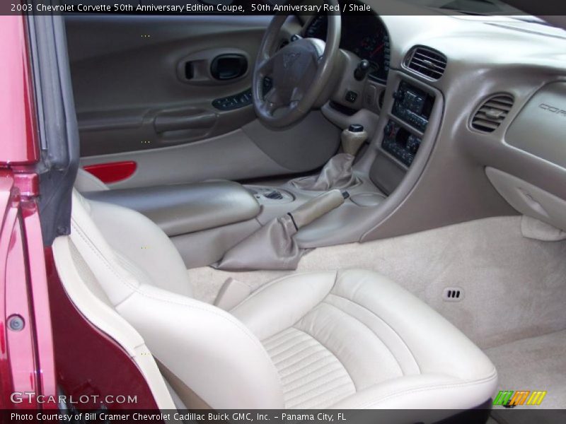 50th Anniversary Red / Shale 2003 Chevrolet Corvette 50th Anniversary Edition Coupe