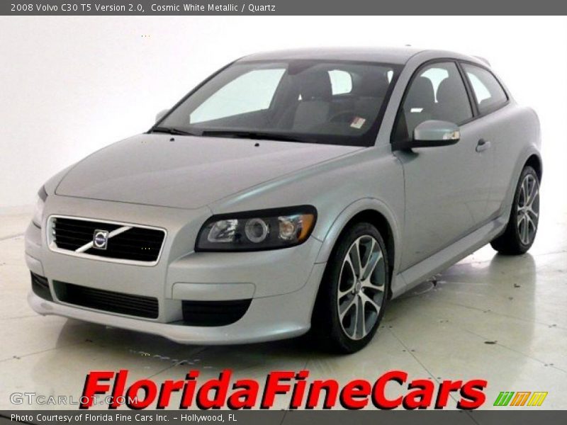 Cosmic White Metallic / Quartz 2008 Volvo C30 T5 Version 2.0