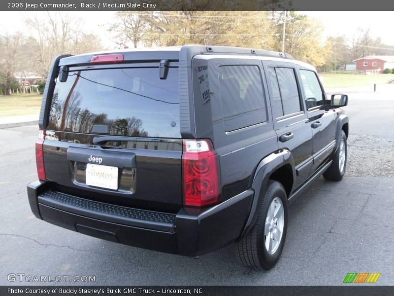 Black / Medium Slate Gray 2006 Jeep Commander