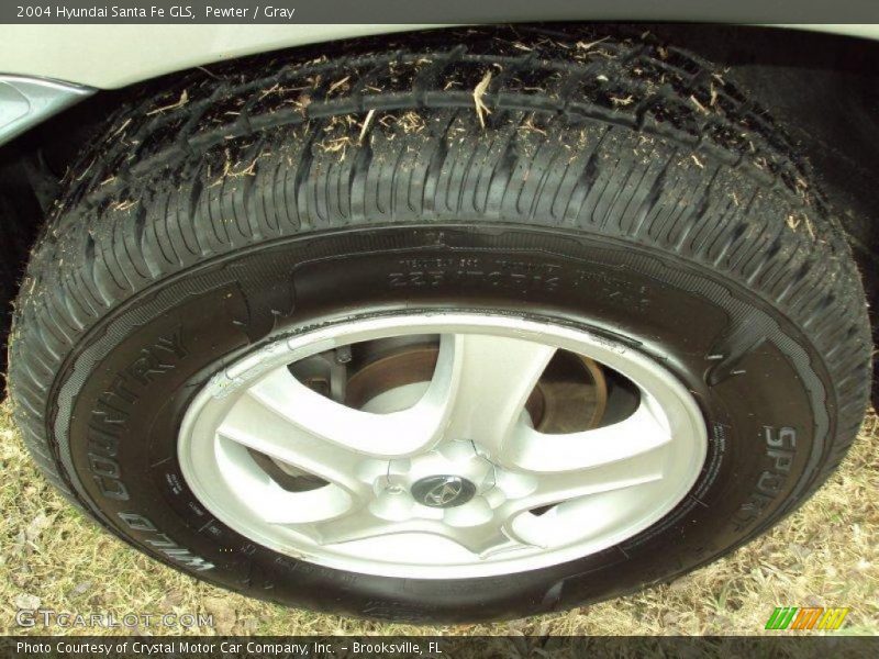 Pewter / Gray 2004 Hyundai Santa Fe GLS