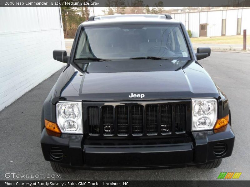 Black / Medium Slate Gray 2006 Jeep Commander